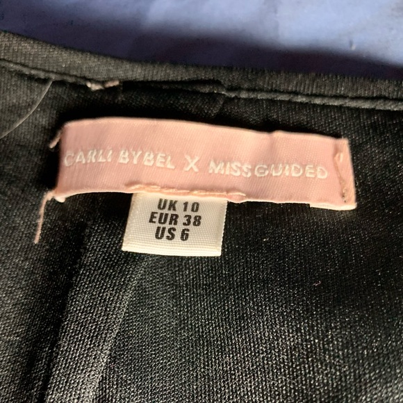 Missguided x Carli Bybel Sequins Camo Mini Skirt - Picture 5 of 5